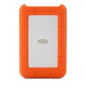 LACO LaCie Rugged USB-C zewnętrzny dysk twarde 4 TB 5400 RPM 2.5" USB Type-C 3.2 Gen 1 (3.1 Gen 1) Pomarańczowy, Srebrny