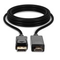 LINDY Lindy 36923 adapter kablowy 3 m DisplayPort HDMI Typu A (Standard) Czarny