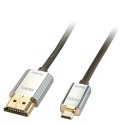 LINDY Lindy 41679 kabel HDMI HDMI Typu A (Standard) HDMI Typu D (Micro) Czarny