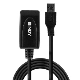 LINDY Lindy 43155 kabel USB USB 3.2 Gen 1 (3.1 Gen 1) 5 m USB A Czarny