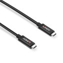 LINDY Lindy 43308 kabel USB USB 3.2 Gen 2 (3.1 Gen 2) 5 m USB C Czarny