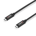 LINDY Lindy 43308 kabel USB USB 3.2 Gen 2 (3.1 Gen 2) 5 m USB C Czarny