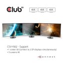 Club 3D CLUB3D CSV-1562 stacja dokująca Dokujący USB 3.2 Gen 1 (3.1 Gen 1) Type-C Czarny