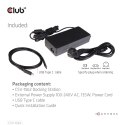 Club 3D CLUB3D CSV-1562 stacja dokująca Dokujący USB 3.2 Gen 1 (3.1 Gen 1) Type-C Czarny