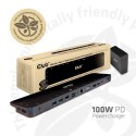 Club 3D CLUB3D CSV-1564W100 stacja dokująca Dokujący USB 3.2 Gen 1 (3.1 Gen 1) Type-C Czarny