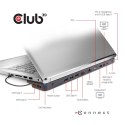 Club 3D CLUB3D CSV-1564W65 stacja dokująca Dokujący USB 3.2 Gen 1 (3.1 Gen 1) Type-C Czarny