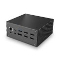 LINDY Lindy 43378 stacja dokująca Przewodowa USB 3.2 Gen 2 (3.1 Gen 2) Type-C Szary