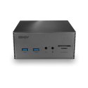 LINDY Lindy 43378 stacja dokująca Przewodowa USB 3.2 Gen 2 (3.1 Gen 2) Type-C Szary