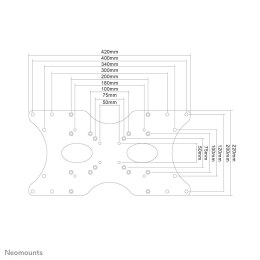 NEWSTAR Neomounts FPMA-VESA400 akcesorium do montażu monitorów