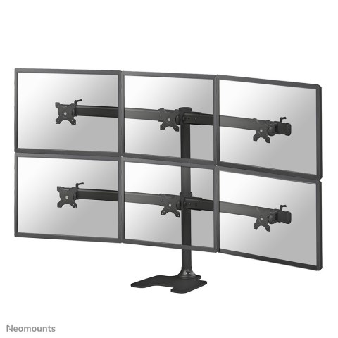 NEWSTAR Neomounts FPMA-D700DD6 uchwyt / stojak do monitorów 68,6 cm (27") Biurko Czarny