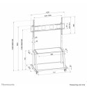 NEWSTAR Neomounts NS-M4000BLACK uchwyt do tablic informacyjnych 2,67 m (105") Czarny