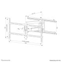 NEWSTAR Uchwyt ścienny NewStar NEOMOUNTS WL40-550BL18 TV SET ACC WALL MOUNT