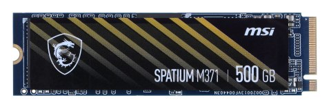 MSI Dysk SSD MSI SPATIUM M371 NVMe M.2 500GB