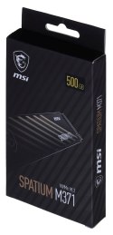 MSI Dysk SSD MSI SPATIUM M371 NVMe M.2 500GB