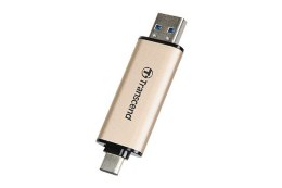 Transcend Transcend JetFlash 930C pamięć USB 128GB USB Type-A / USB Type-C 3.2 Gen 1 (3.1 Gen 1) Złoto