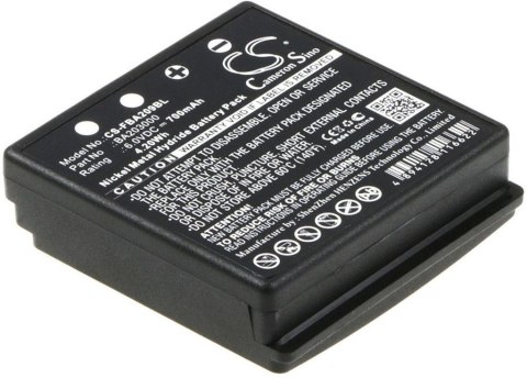 No name Bateria do HBC BA209061 6V700mAh FUB9 zamiennik