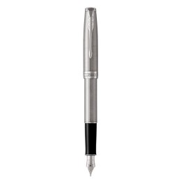 PARKER Pióro wieczne Parker Sonnet Medium Nib Stainless Steel Palladium Finish Trim Gift Boxed