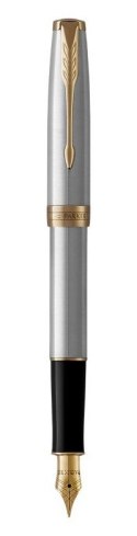 PARKER Pióro wieczne Parker Sonnet Stainless Steel GT (F)