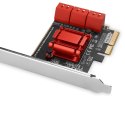 AXAGON AXAGON PCES-SA6 Kontroler PCIe 6x wewn.