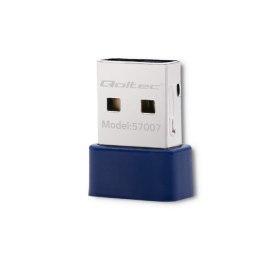 Qoltec QOLTEC ADAPTER WI-FI BEZPRZEWODOWY STANDARD N | BT 4.0 USB