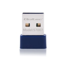 Qoltec QOLTEC ADAPTER WI-FI BEZPRZEWODOWY STANDARD N | BT 4.0 USB