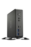 Shuttle Shuttle NC40U komputer typu barebone 0.84L sized PC Czarny 7305 Intel SoC 1,1 GHz