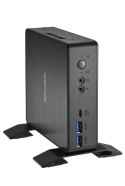 Shuttle Shuttle NC40U komputer typu barebone 0.84L sized PC Czarny 7305 Intel SoC 1,1 GHz