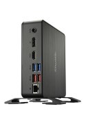 Shuttle Shuttle NC40U komputer typu barebone 0.84L sized PC Czarny 7305 Intel SoC 1,1 GHz