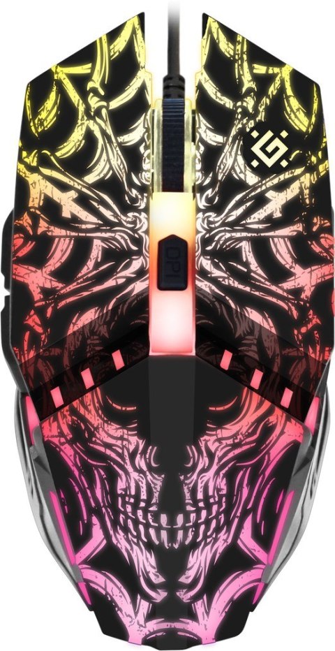 Defender DEFENDER MYSZ PRZEWODOWA PROTOTYPE GM-670L OPTIC 800/1200/1600/2400 DPI 6P 52670