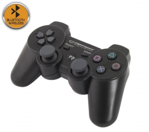Esperanza Gamepad bezprzewodowy Esperanza EGG109K (PS3; kolor czarny)