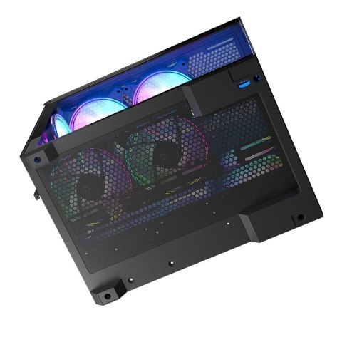 MODECOM MODECOM OBUDOWA VOLCANO PANORAMA APEX ARGB 3F MIDI BLACK