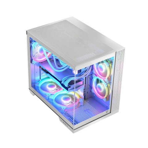 MODECOM MODECOM OBUDOWA VOLCNO PANORAMA APEX ARGB 7F MIDI WHITE