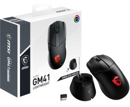 MSI MYSZ MSI CLUTCH GM41 LIGHTWEIGHT WIRELESS