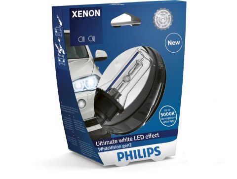 Philips Żarówka Philips Xenon D2R White Vision