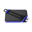 Silicon Power Dysk zewnętrzny HDD Silicon Power A62 Game Drive (1TB; 2,5"; USB 3.2; 5400 obr/min; Blue; SP010TBPHD62SS3B)