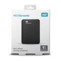 WD Dysk zewnętrzny HDD WD Elements (1TB; 2.5"; USB 3.0; Czarny; WDBUZG0010BBK-WESN)