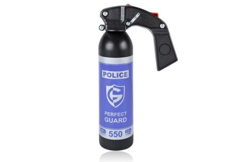 GUARD Gaz pieprzowy Police Perfect Guard 550 - 480 ml. żel - gaśnica