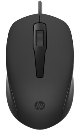Hewlett-Packard Mysz HP 150 Wired Mouse przewodowa czarna 240J6AA