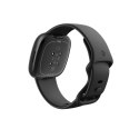 FitBit Smart watch Fitbit versa 4, graphite body with black silicone strap