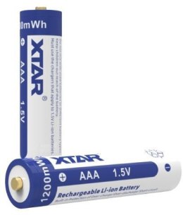 XTAR Akumulatorki R03 / AAA 1,5V Xtar 750mAh (box 4 szt.) z zabezpieczeniem