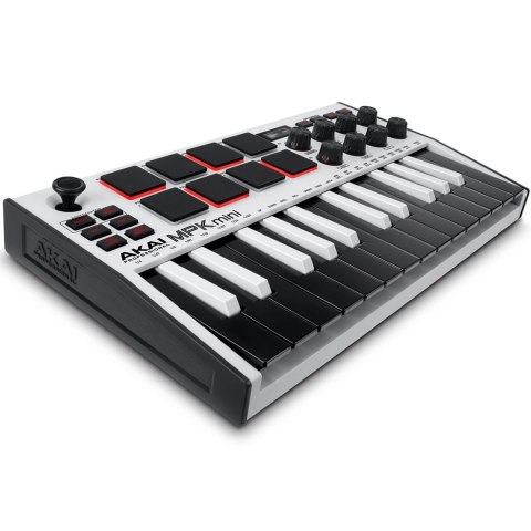 AKAI AKAI MPK MINI 3 WHITE - Mini klawiatura sterująca