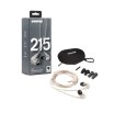 SHURE Shure SE215-CL-EFS - Słuchawki douszne, odłączany kabel, przezroczyste