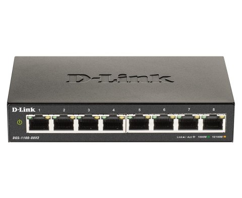 D-Link D-Link DGS-1100-08V2/E "8-Port Gigabit Smart Manage