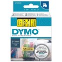 DYMO DYMO D1 - Standard Etykiety - Czarny na żółtym - 24mm x 7m