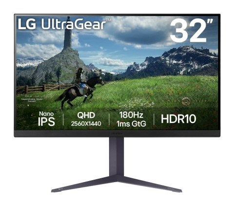 LG LG 32GS85Q-B monitor komputerowy 80 cm (31.5") 2560 x 1440 px Quad HD Czarny