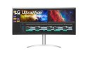 LG LG 38BQ85C-W monitor komputerowy 95,2 cm (37.5") 3840 x 1600 px Quad HD+ Biały