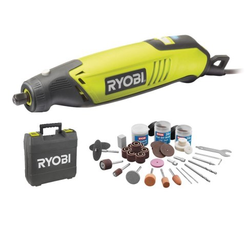 RYOBI RYOBI EHT150V Szlifierka prosta150W, zestaw 115 akcesoriów
