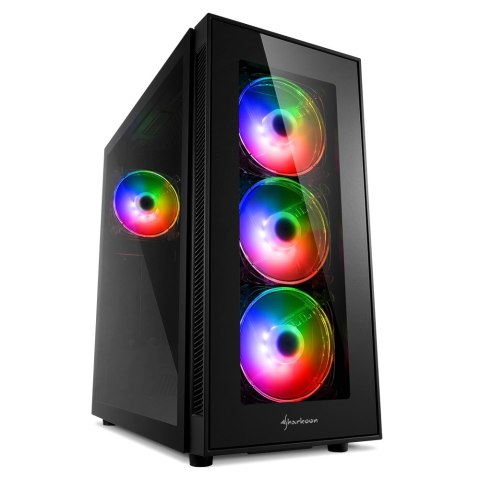 Sharkoon Sharkoon TG5 Pro RGB Midi Tower Czarny