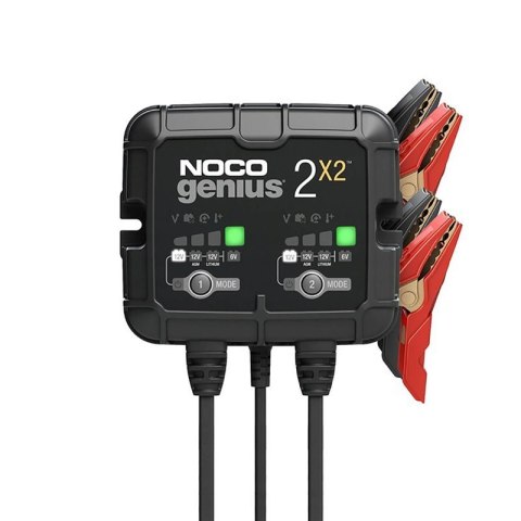 NOCO GENIUS2X2 4A 2-Bank Battery Charger