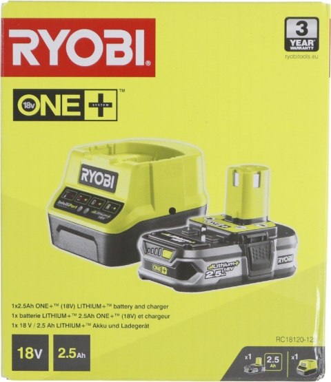 RYOBI Ryobi RC18120-125 Zestaw bateria i ładowarka